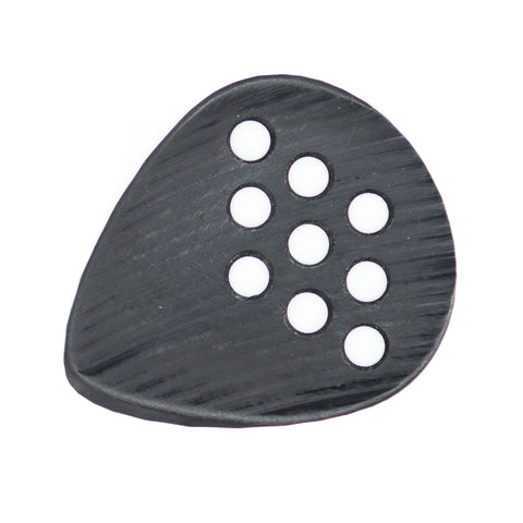 Wegen BG100B Bluegrass Pick 1.00mm Black 4-Pack