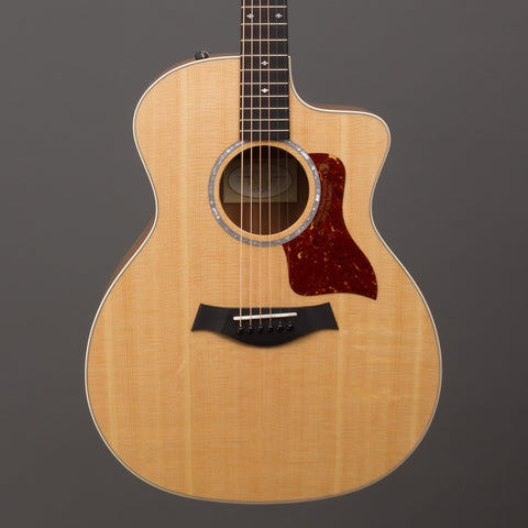 Taylor Acoustic Guitars - 214ce-FS Deluxe Figured Sapele Special Edition - Front Close