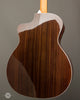 Taylor Acoustic Guitars - 214ce Deluxe - Sunburst - Back Angle
