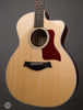 Taylor Acoustic Guitars - 214ce Deluxe - Natural - Angle
