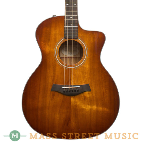 Taylor Acoustic Guitars - 224CE Deluxe - Prototype Koa SB - Front Close