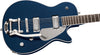 Gretsch Electric Guitars - G5260T Electromatic Jet Baritone - Midnight Sapphire - Angle