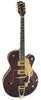 Gretsch Electric Guitars - G5420TG 135th Anniversary Electromatic Limited - Dark Cherry Metallic/Casino Gold - Angle2