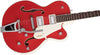 Gretsch Electric Guitars - G5410T Electromatic Limited Edition TRI-FIVE - Two Tone Fiesta Red/White - Details