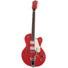 Gretsch Electric Guitars - G5410T Electromatic Limited Edition TRI-FIVE - Two Tone Fiesta Red/White - Angle1