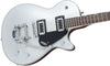 Gretsch Electric Guitars - G5230T Electromatic Jet FT - Airline Silver - Angle Close