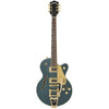 Gretsch Electric Guitars - G5655TG Electromatic Centerblock Junior Single-Cut - Cadillac Green - Front