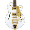 Gretsch Electric Guitars - Ltd. Edition G5655TG-LTD Electromatic Centerblock Jr. Single Cut - Snow Crest White - Front Close