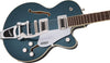 Gretsch Electric Guitars - G5655T Electromatic Centerblock Junior Single-Cut - Jade Grey Metallic - Angle