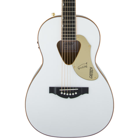 Gretsch Acoustic Guitars - G5021WPE Rancher Penguin Parlor - White - Front Close