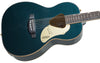 Gretsch Acoustic Guitars - G5021E Limited Edition Rancher Penguin Parlor - Midnight Sapphire - Angle