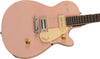 Gretsch Electric Guitars - G2215-P90 Streamliner Junior Jet Club - Shell Pink - Tuners