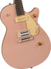 Gretsch Electric Guitars - G2215-P90 Streamliner Junior Jet Club - Shell Pink - Angle