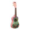 Kala Ukuleles - UK-UKETOPIA Ukadelic Uketopia Graphic - Soprano Uke