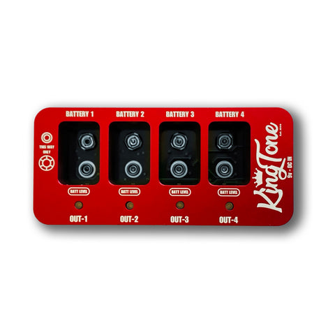 King Tone - Battery Box - Red