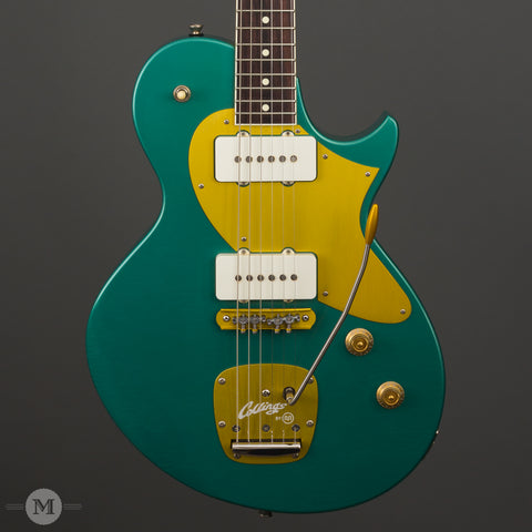 Collings Electric Guitars - 360 LT M Special - Sherwood Green - Aged - Front Close