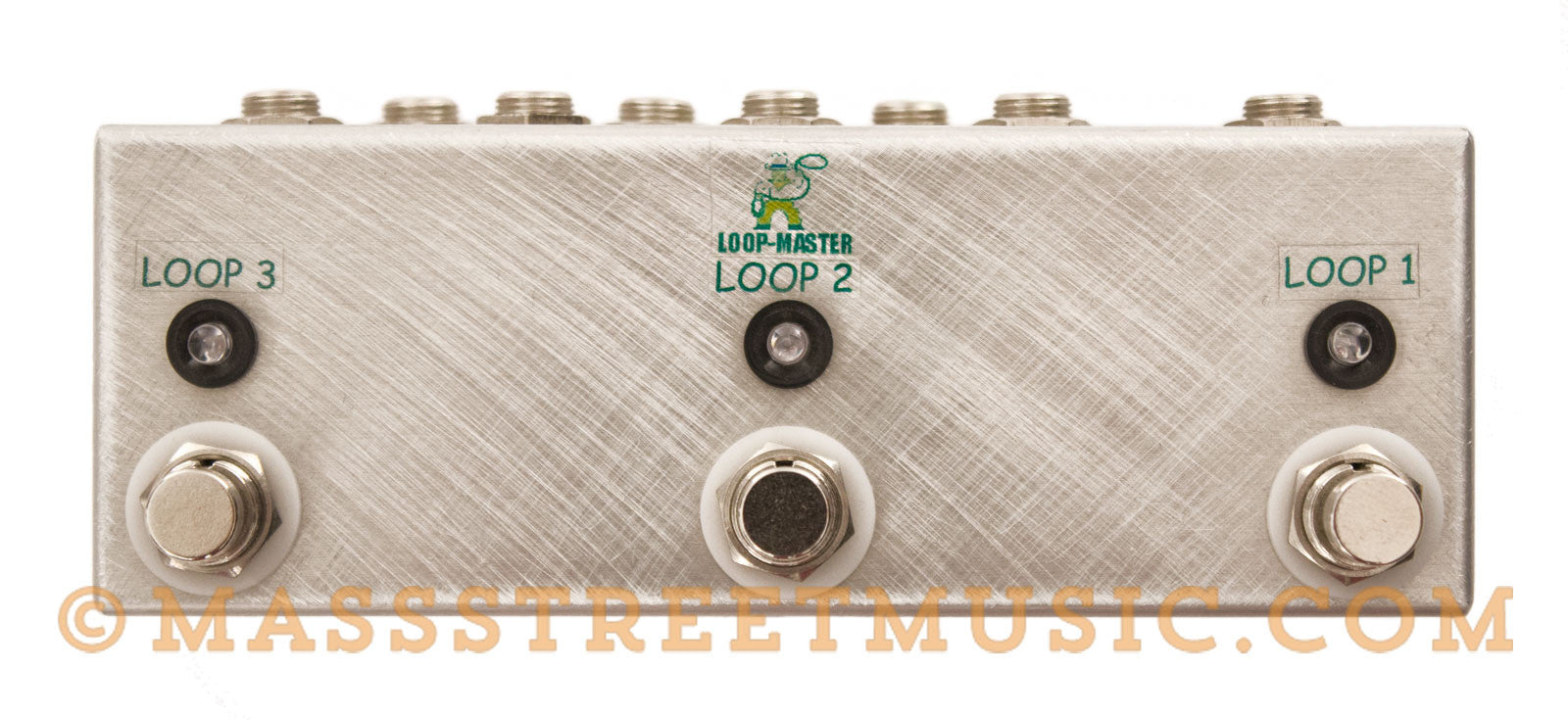 Loop-Master - 3 Button Looper Pedal | Mass Street Music