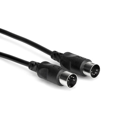 Hosa - MIDI Cable, 5-pin DIN to Same, 1 ft