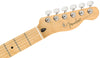 Fender Electric Guitars - Player Telecaster - Black - Headstock