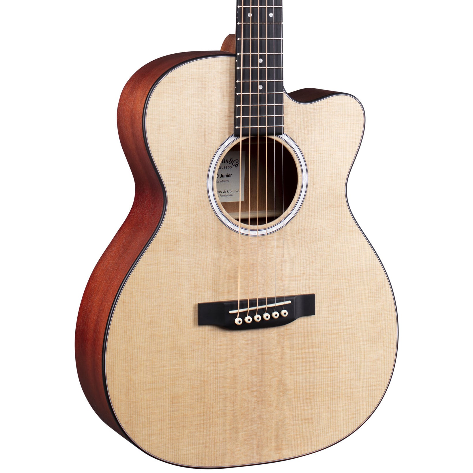 Martin Acoustic Guitars - 000CJr-10E | Mass Street Music