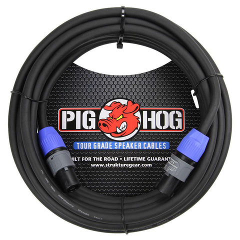 Pig Hog Cables - 50' Speaker Cable - Speakon ends