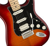 Fender Electric Guitars - Player Stratocaster - HSS Plus Top - Maple Fingerboard - Aged Cherry Burst - Angle