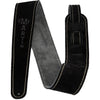 Martin Straps - 2.5" Leather Strap - Black Suede