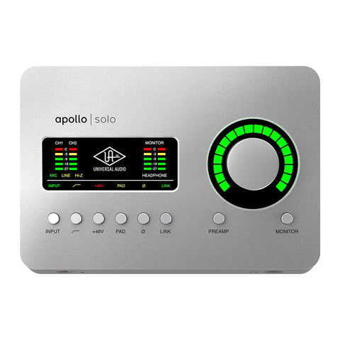 Universal Audio - Apollo Solo Heritage Edition (Desktop/Mac/Win/TB3) - Recording Interfaces