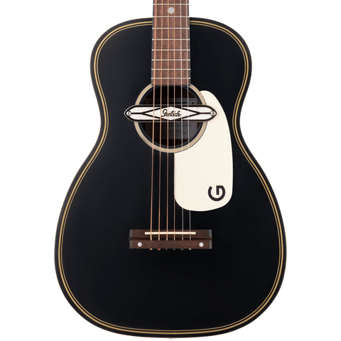 Gretsch Acoustic Guitars - G9520E Gin Rickey w/ Soundhole Pickup - Smokestack Black