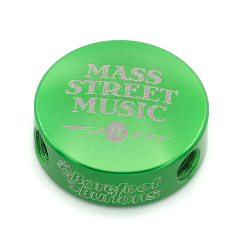 Barefoot Buttons V1 Mini - MSM Logo Green