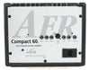 AER Compact 60/2 Acoustic Amp with Monitor - amp back