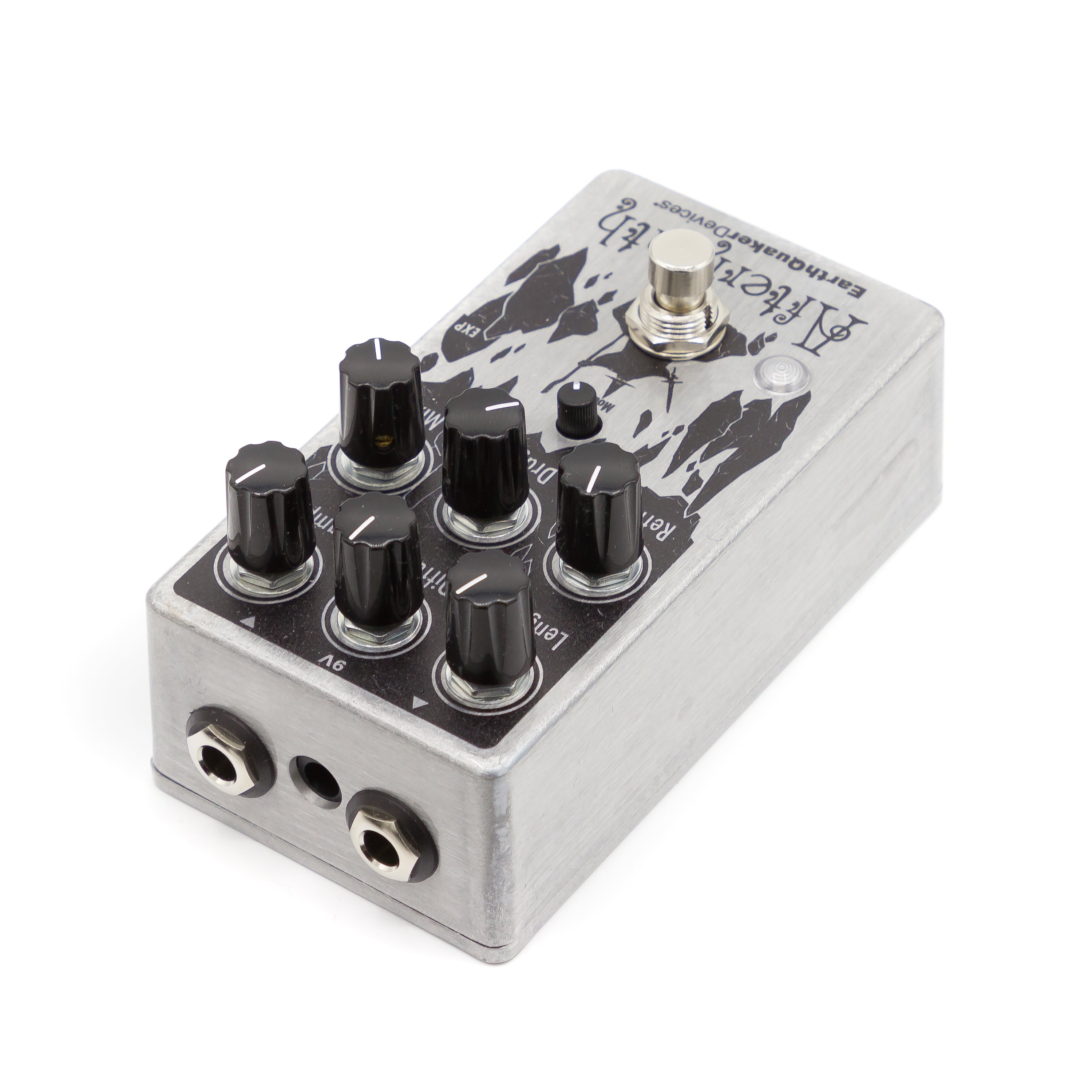 afterneath pedal EarthQuaker Devices - Afterneath Otherworldly Reverb V3 - Raw Silver C