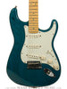 Fender American Deluxe Strat green - photo front close up