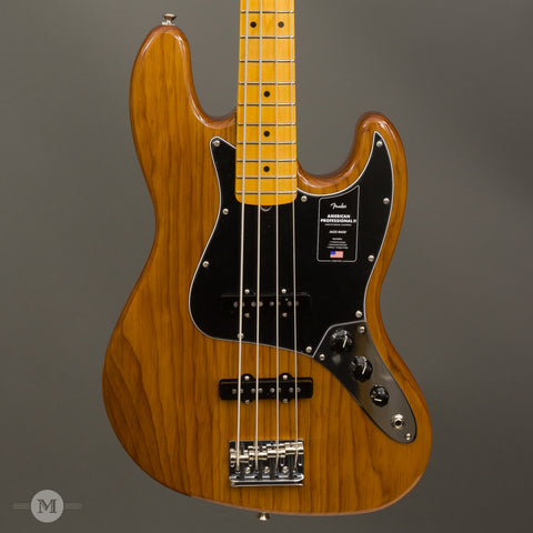 Fender Electric Guitars - American Professional II Jazz Bass - Roasted Pine