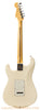 Fender American Standard Strat Olympic White Electric Guitar - back
