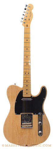 Fender American Standard Tele Natural Electric Guitar - front