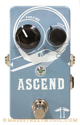 Heavy Electronics Ascend Boost Guitar Pedal - top