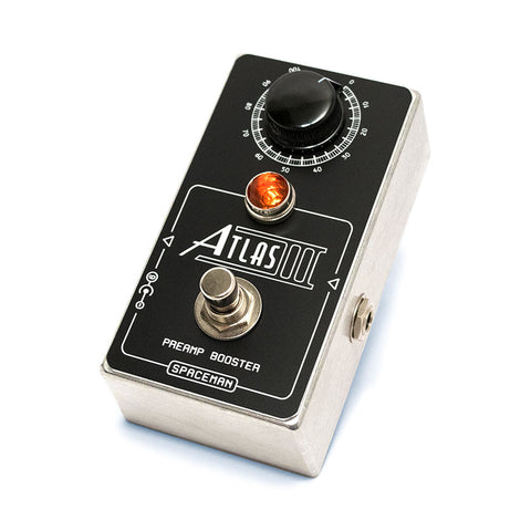 Spaceman Effects - Atlas Preamp Booster Silver Edition