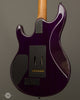 Ernie Ball Music Man - BFR Luke III - HH  - Boysenberry Quilted Maple - Used - Back Angle