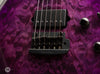Ernie Ball Music Man - BFR Luke III - HH  - Boysenberry Quilted Maple - Used - Bridge