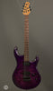 Ernie Ball Music Man - BFR Luke III - HH  - Boysenberry Quilted Maple - Used - Front