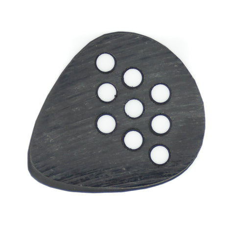 Wegen BG120B Bluegrass Pick 1.20mm Black 4-Pack