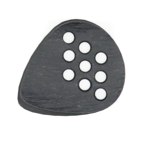 Wegen BG140B Bluegrass Pick 1.40mm Black 4-Pack