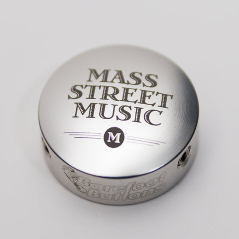 Barefoot Buttons V1 - MSM Logo Silver