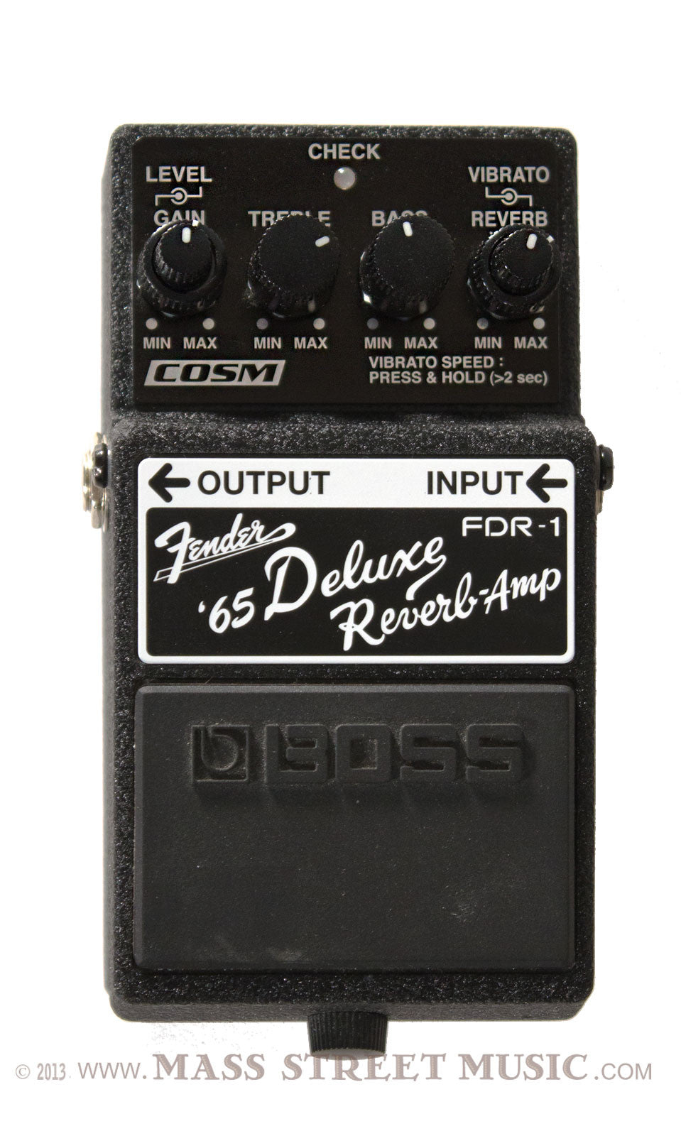 BOSS Effect Pedals - Fender '65 Deluxe Reverb