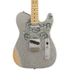 Fender - Brad Paisley Road Worn Telecaster - Silver Sparkle - Front Close