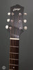 Collings Acoustic Guitars - C10-35 Jet Black Top - Headstock