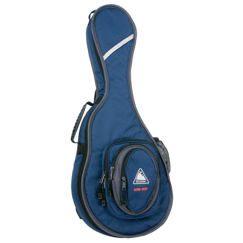 Boulder Alpine Deluxe Gig Bag - F-Style Mandolin - Blue