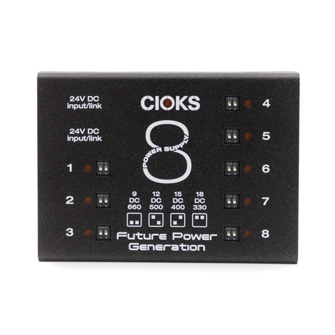 CIOKS Power Supply - C8e ‐ 8 Isolated Outputs - Front