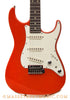 Tom Anderson Classic S Fiesta Red Electric Guitar - fron close up